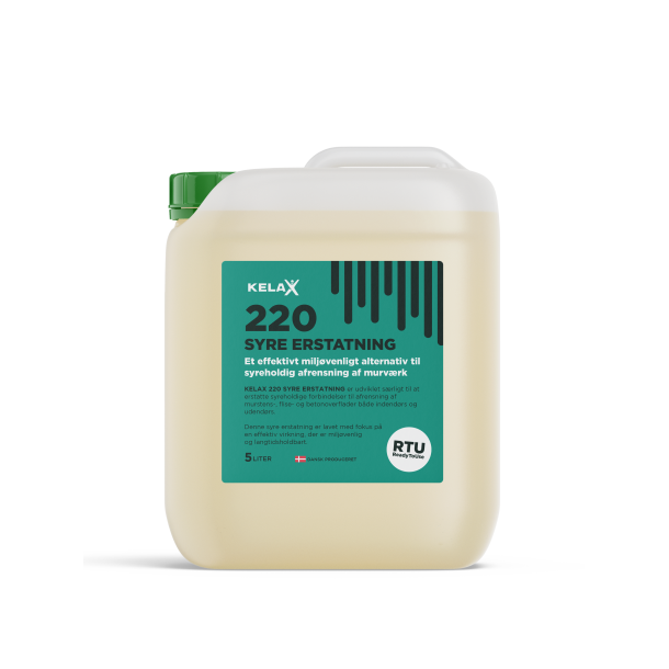 KELAX 220 Syre Erstatning murstens rens