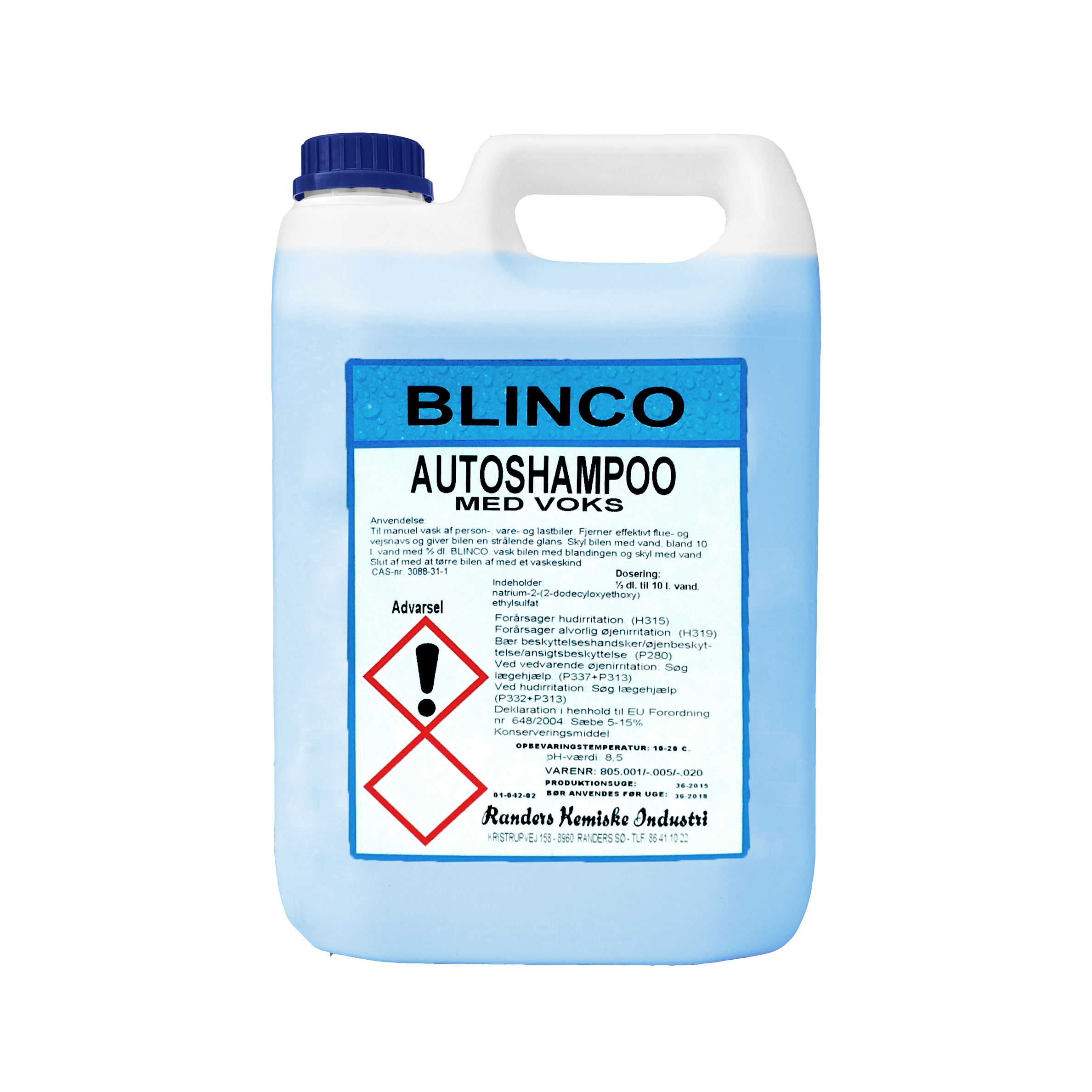 perle galdeblæren solidaritet Blinco Autoshampoo PRO - Rengøring og afrensning - KELAX ApS