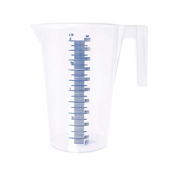 Hallbauer plast mlekande med mleskala