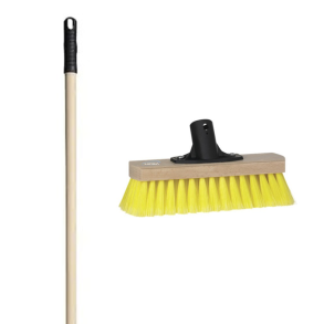 Vikan trskaft med gevind - st a 155 cm 25 mm + kalkkost/kalkbrste med gevind