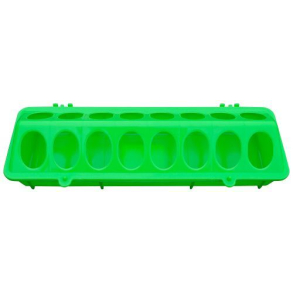 Fodertrug Plast Gr�n 10X30 Cm