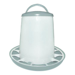 Fodert�rn Plast gr� med l�g 1,5 ltr