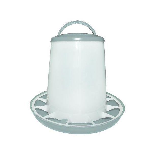 Fodert�rn Plast gr� med l�g 1,5 ltr