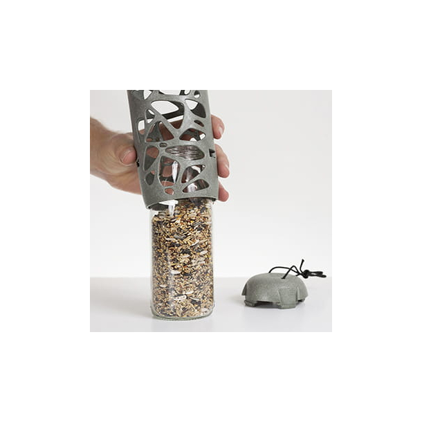 Foderautomat t/foder - Glas/genbrugsplast