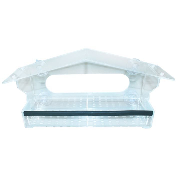 Fuglefoderhus T/vindue Klar Acryl