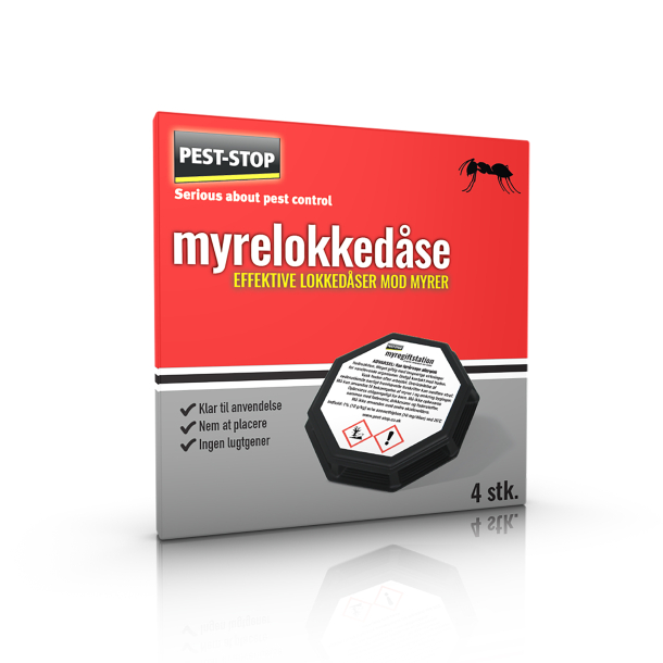 Pest stop Myrelokkedse, 4-pak