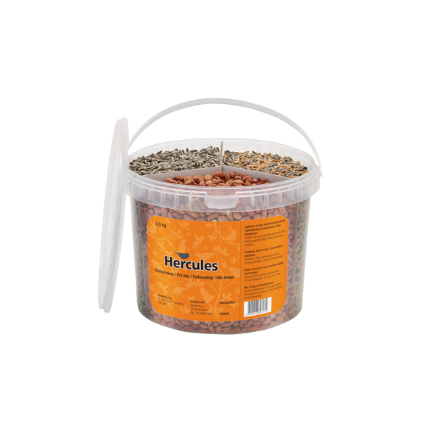 Vildtfuglefrblanding 2,5 KG i plasticspand