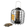 Fuglefoderhus med gitter til fr