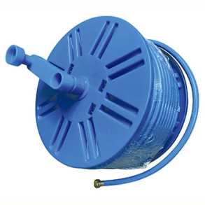 Spole med 50m Slange til El-sprjtevogn 1017