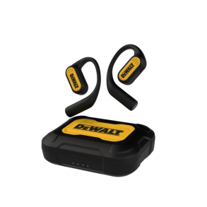DeWalt Pro Open-Ear Earbuds m. ladeetui, USB-C