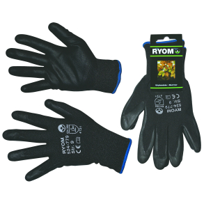 Griphandske med foer str. 9