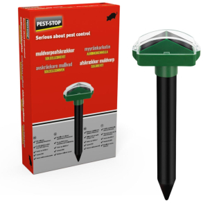 Soldrevet muldvarpeskrmmer