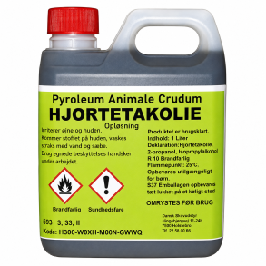 Hjortetaksolie 1 ltr - opl�sning