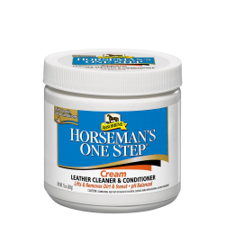 Horseman's One Step� Cream Leather Cleaner &amp; Conditioner 