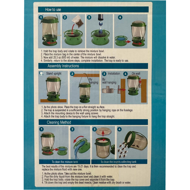 Fly-in mixture (refill for monster traps)