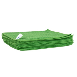 Mikrofiberklud vaflet grn pak a 20 stk