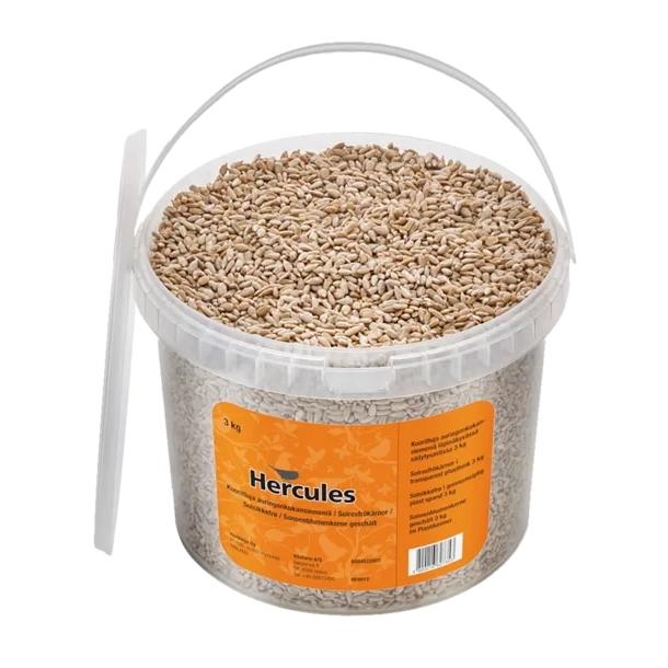 Afskallede solsikkefr - 3 kg