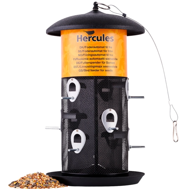 Fuglefoderhus Metal Rund Til Fr - 23,5 x H45