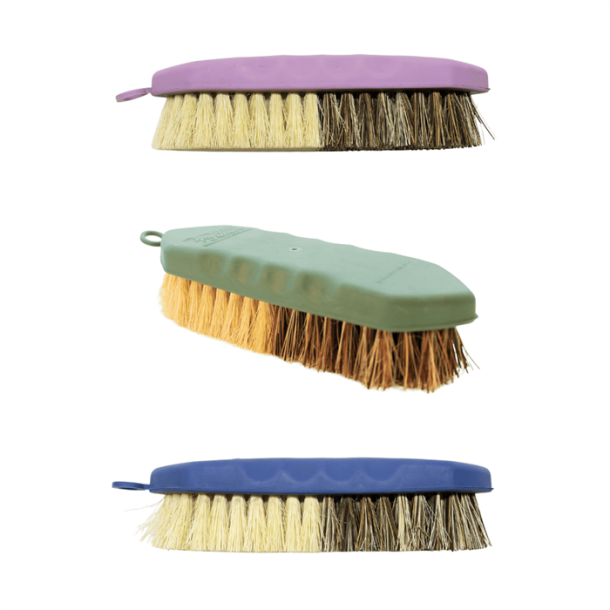 Alsidig strigle med naturfibre � Tail Tamer Large (Half &amp; Half)