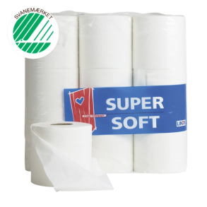 Toiletpapir LINDS Super Soft Svane 50m 9 rl