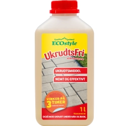 UkrudtsFri KVIK 1L. Koncentrat  effektiv ukrudtsbekmpelse p 3 timer