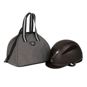 Riding Hat Bag | Grey/Black - hjelmtaske