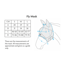 Woof Wear | UV Fly Mask u/re
