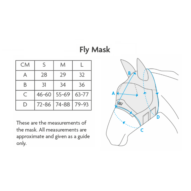 Woof Wear | UV Fly Mask u/re