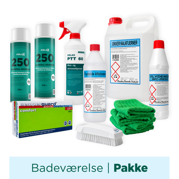 Badev�relse - Reng�ringspakke