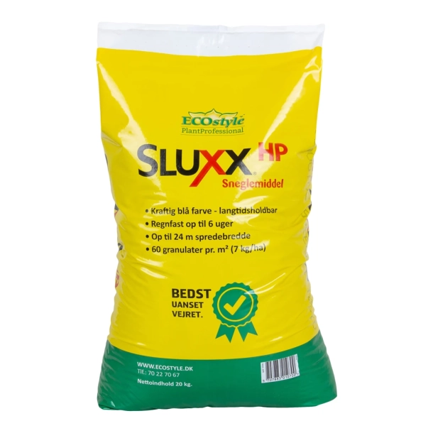 Sluxx HP  sneglemiddel til effektiv bekmpelse af agersnegle og skovsnegle 20kg