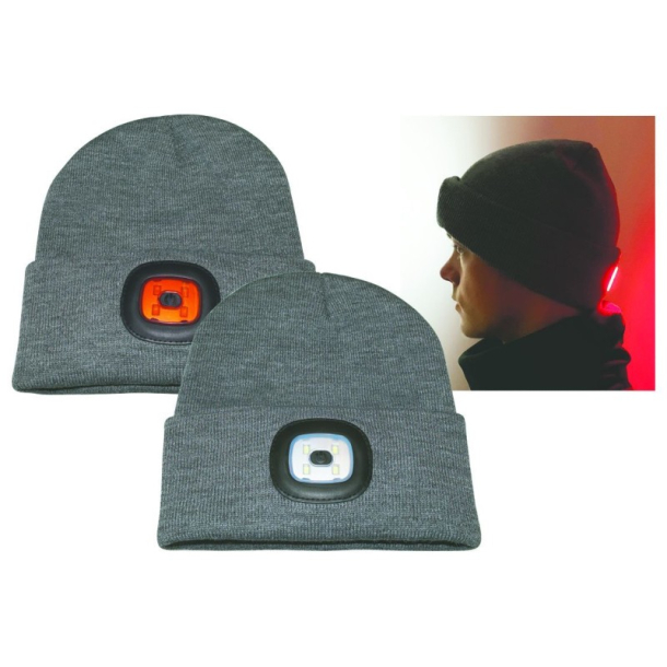 Strikhue med LED For- Og Baglys