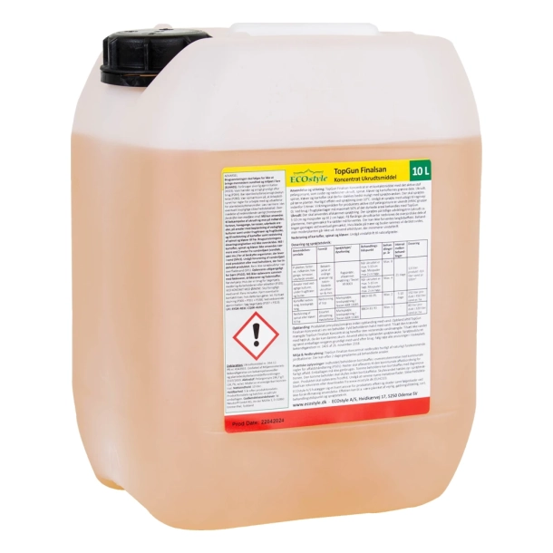 Ecostyle TopGun Finalsan  effektivt ukrudtsmiddel mod ukrudt, mos og alger